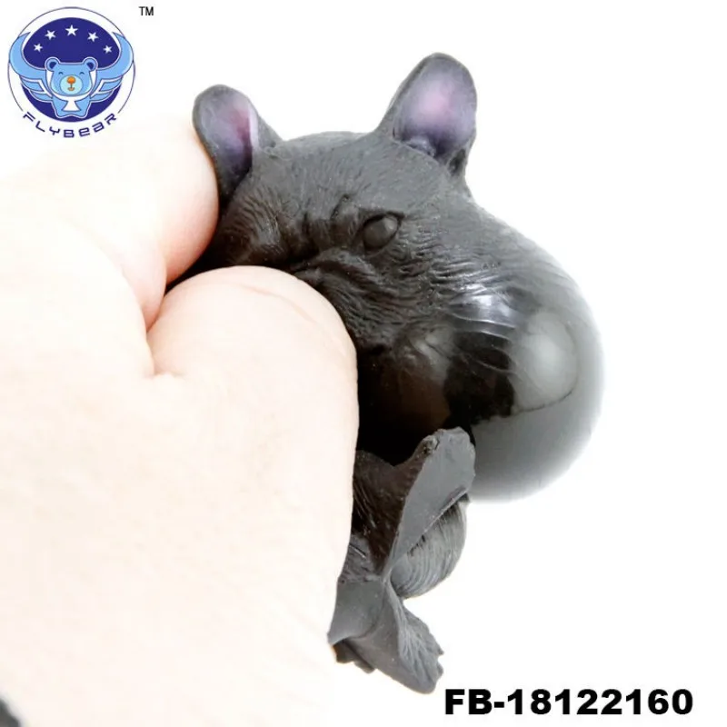 Surprise Tpr Squeezed Flour Dog Animals Stress Relieve Toys Mini Simulation Rubber Stress Tpr Dog Pet Toys For Kids