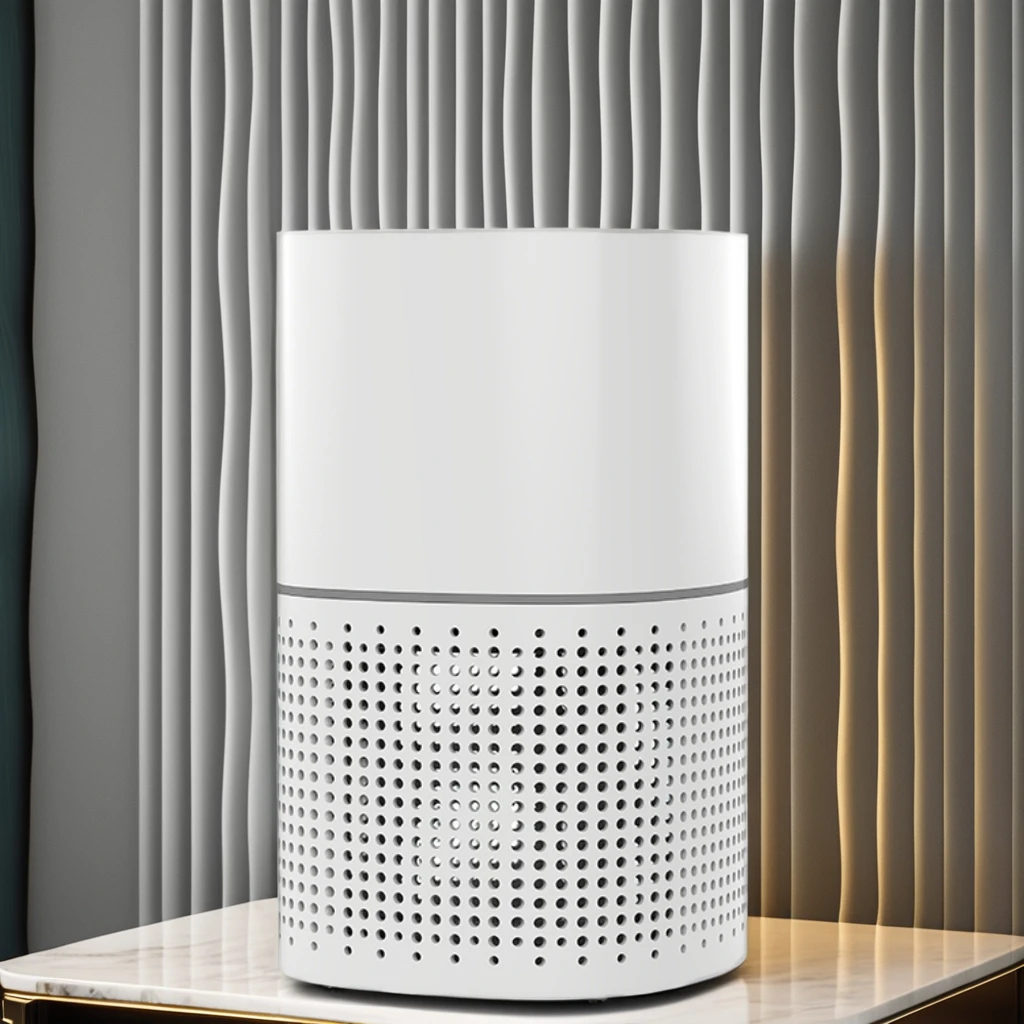 Hot Selling Super Quiet Mini Desktop Air Purifier with HEPA Filter Portable Mini WIFI Connectivity US Plug EU/ROHS Compliant