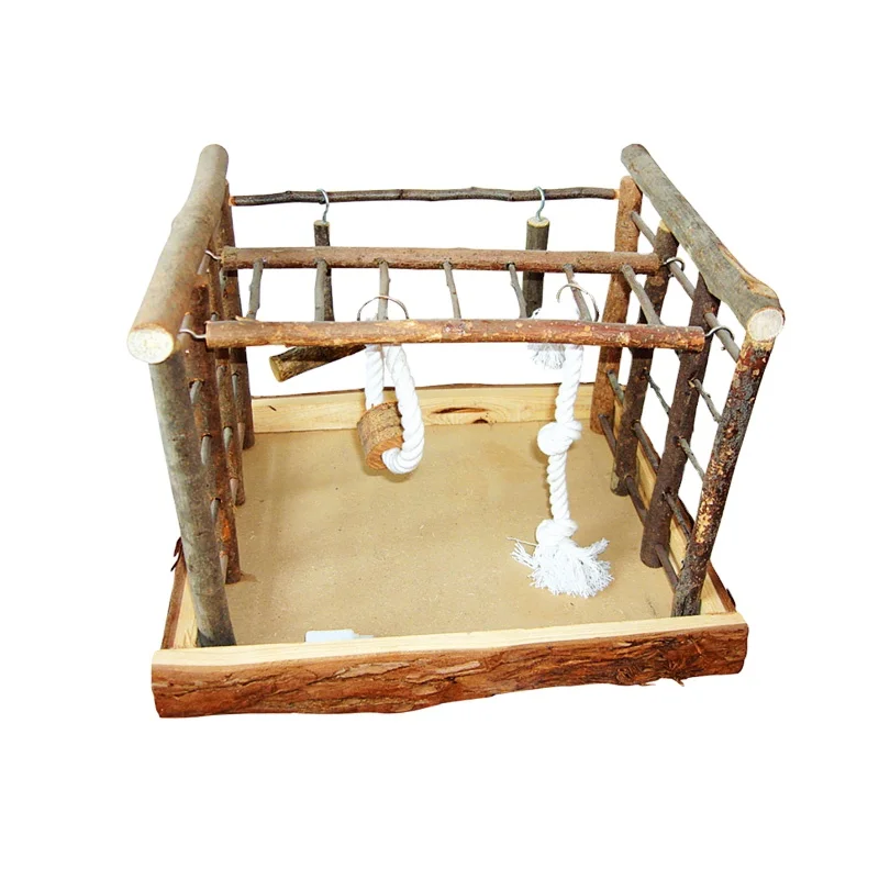 High End Wholesale Large Wooden Bird Toys For Pet Birds