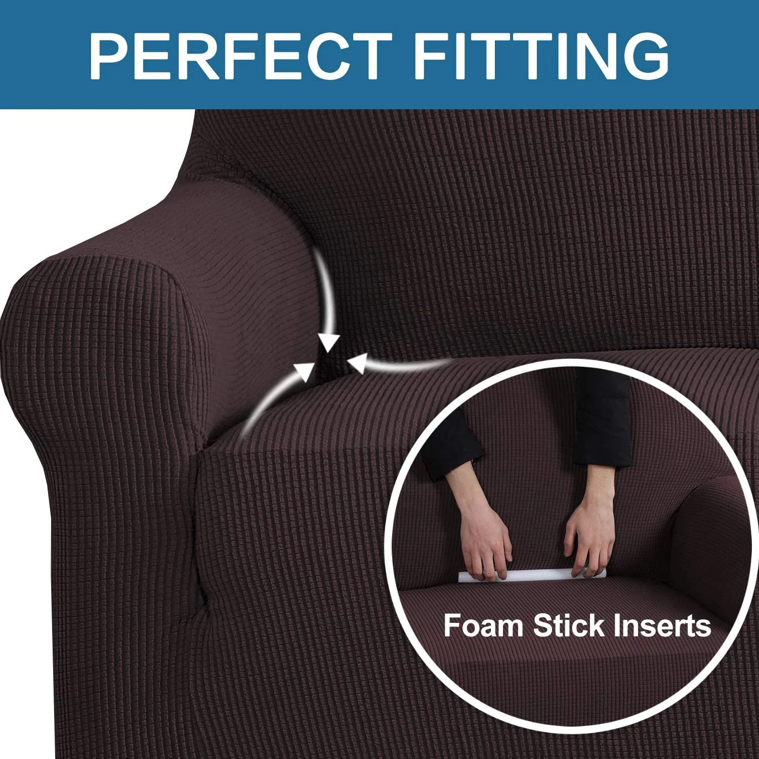 high quality stretchable elastic  home center online flame retardant sofa covers 3-seater