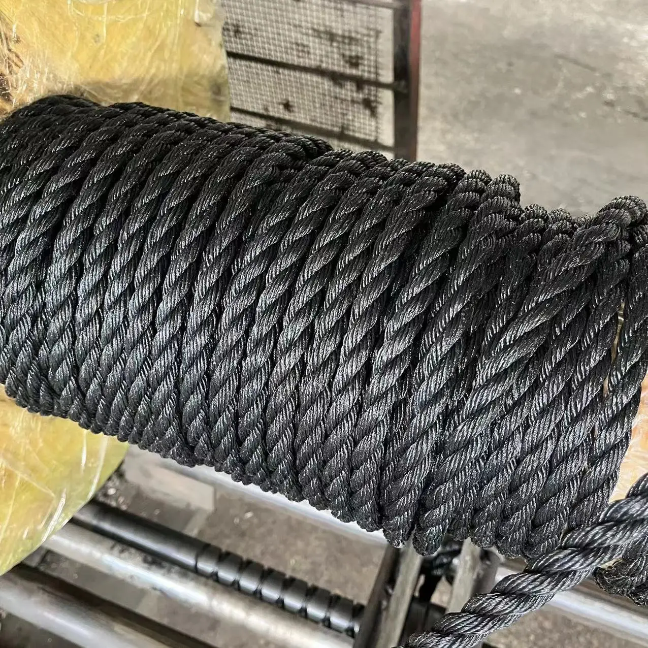 Black 13mm PP fishing rope