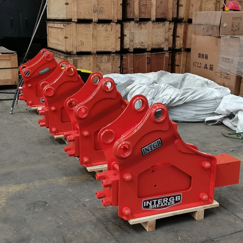 Excavator hydraulic breaker breaking top type hydraul hammer for sale