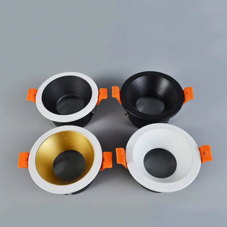 Hanlux GU10 Ceiling Light IP65 LED Downlight Lights Die-cast Aluminum Customized Recessed Bathroom Waterproof 3W 5W 6W 7W 83mm