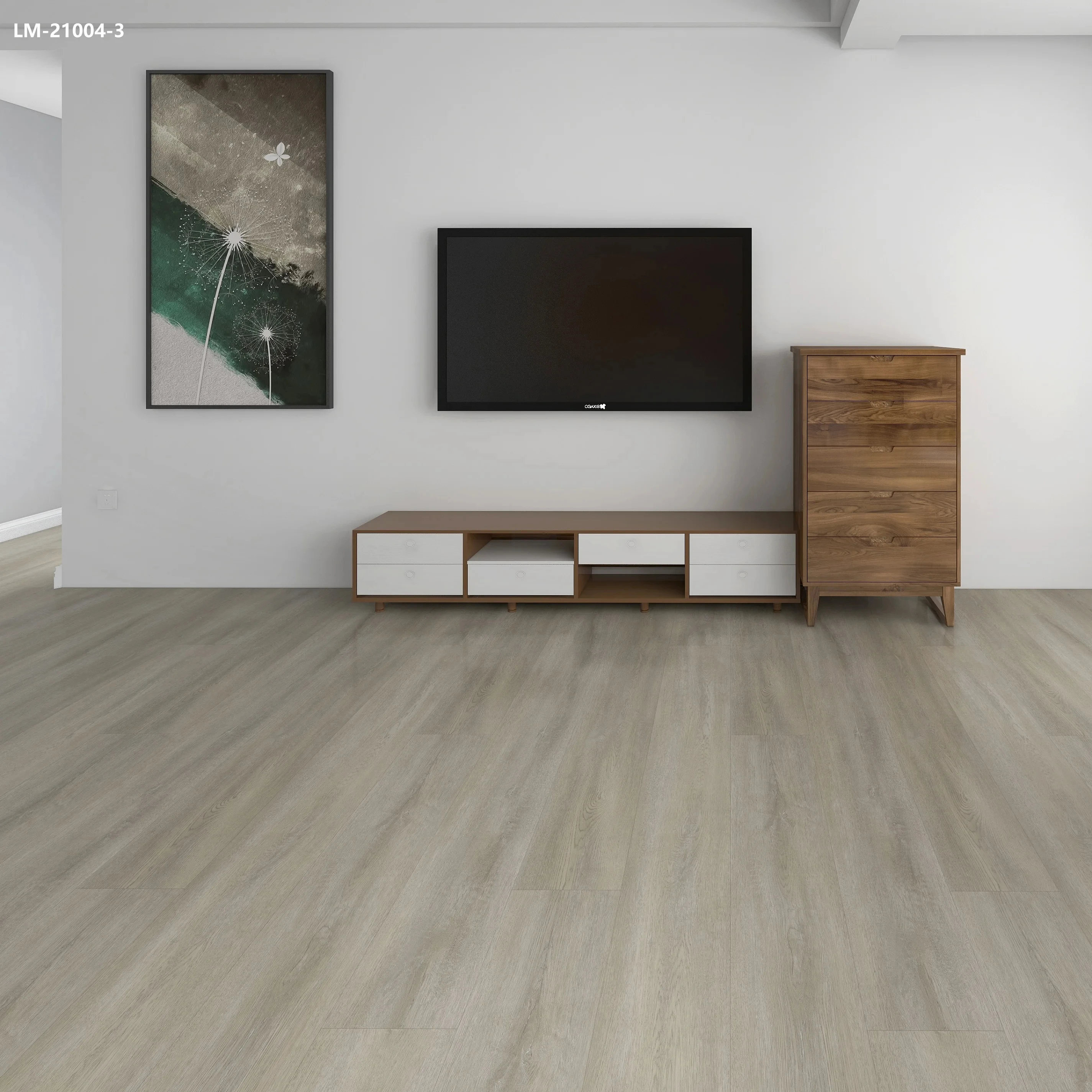 Factory Custom Luxury Stone Composite 5mm PVC Laminate SPC Click Vinyl Floor OEM ODM Luxury Plastic Flooring
