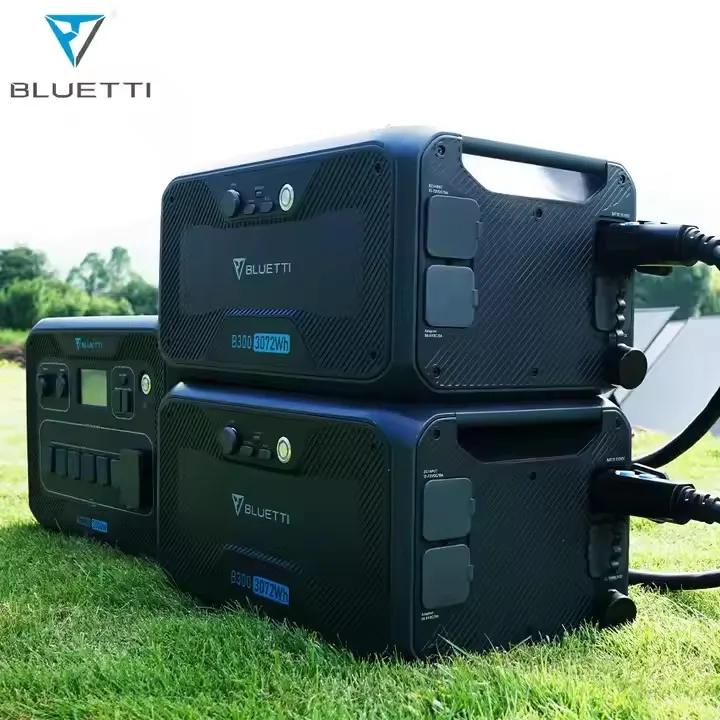 Bluetti AC300 & B300 электрическая зарядка Бытовая Солнечная батарея солнечная панель с генератором