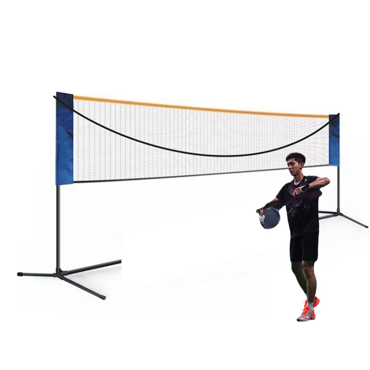 Factory price Lowest Price Customized Polyethylene Portable Badminton Net/Portable Tennis Net sport set outdoor sport product