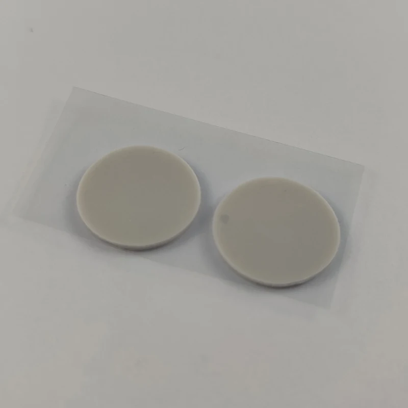 Shock-absorbing 1mm thick thermally conductive silicone Circular silicone heat sink