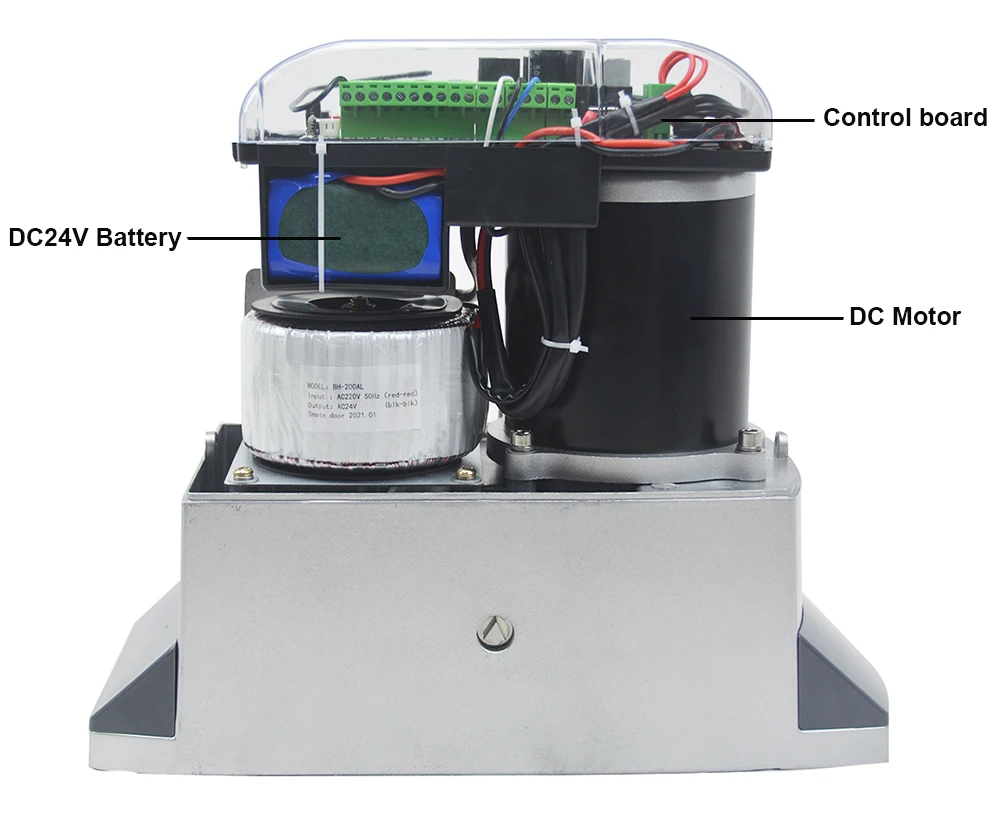 Sliding Door Opener Gate Motor Sliding Gate Operator AC DC1200KG