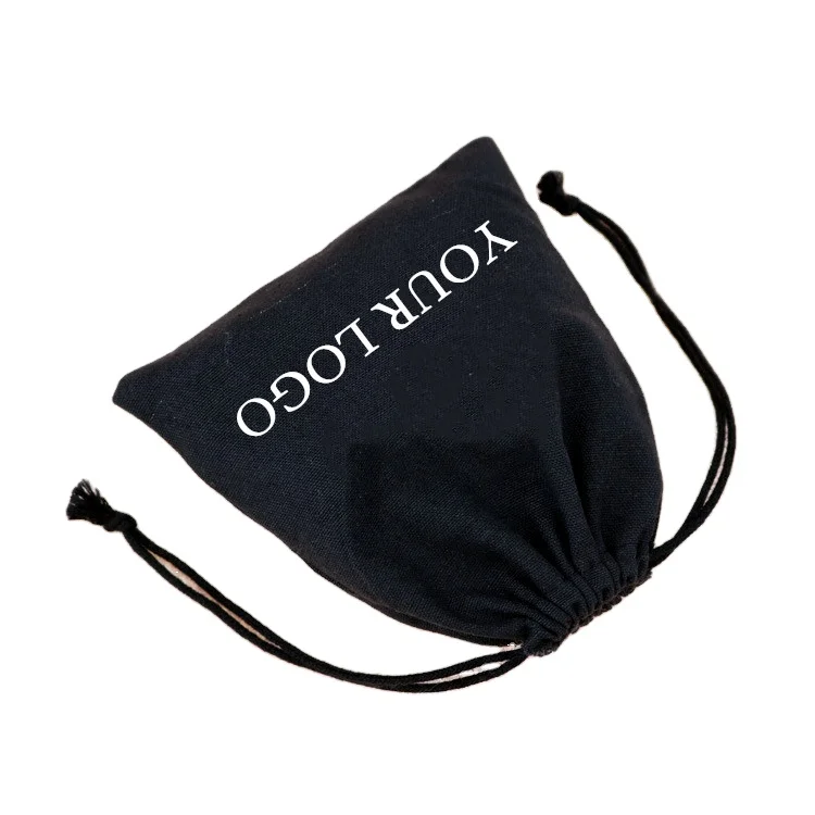 Reusable Eco Cotton Drawstring Shopping Bag Flower Print Women Men Travel Shopper Grocery Tote Storage Bags Gift Pouch