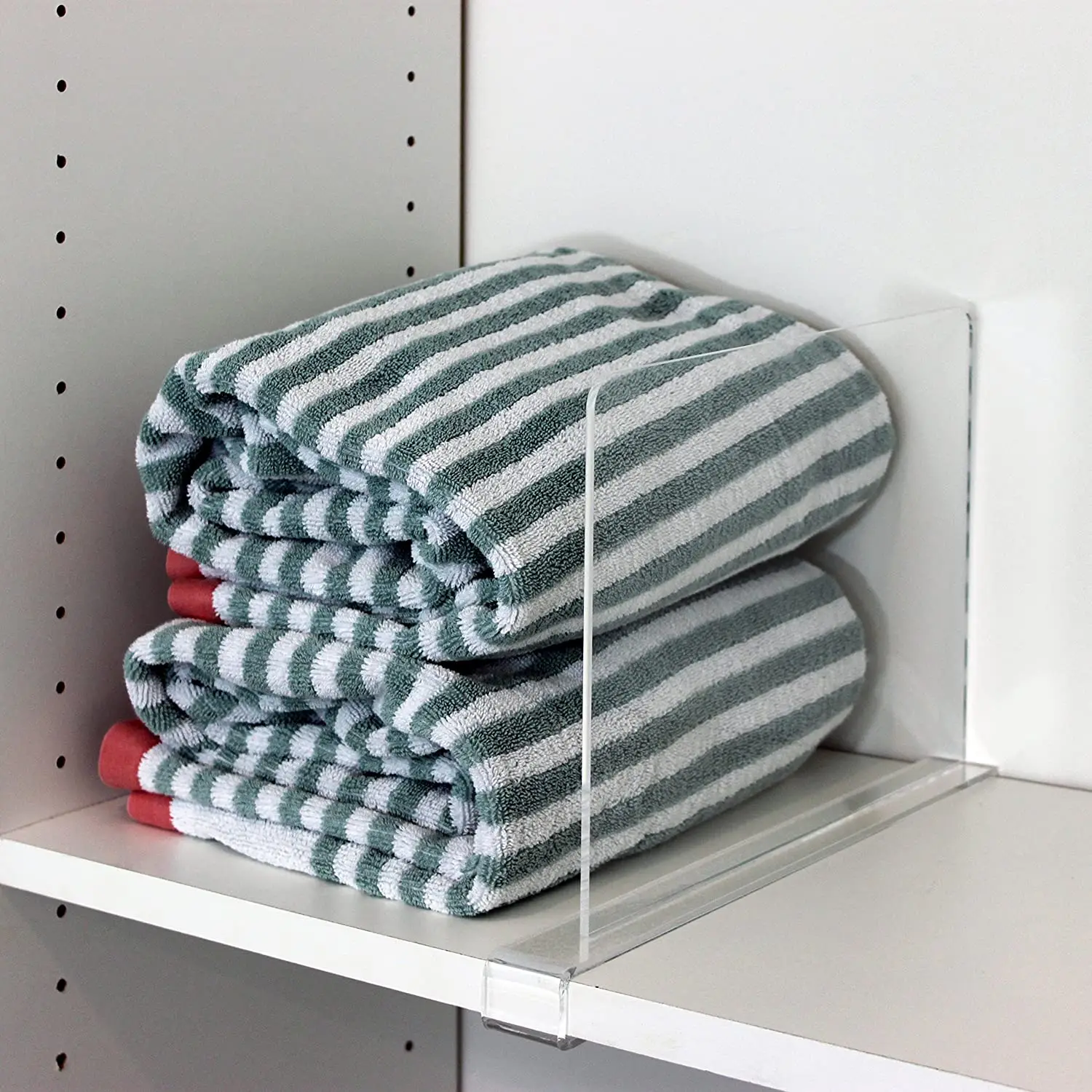 Closets Separators Organizers, Plastic Shelves, Base Kitchen Cabinets Storage Clear Acrylic Closet Shelf Dividers