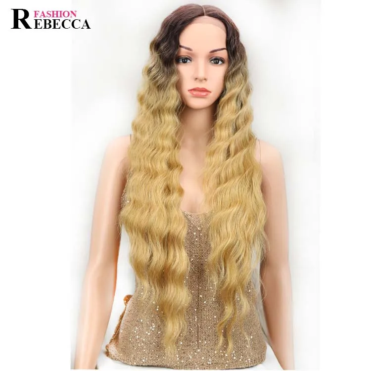 Premium wholesale synthetic wig competitive price and quality lace front synthetic wig 100% synthetic hair wig