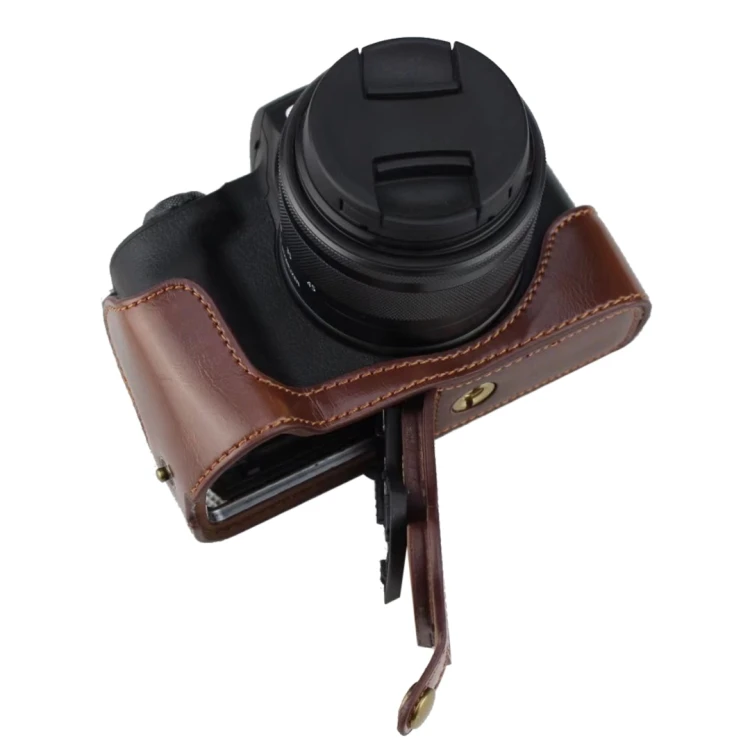 Оптовая продажа ниток из искусственной кожи полукорпус для камеры Canon EOS M50 Mark