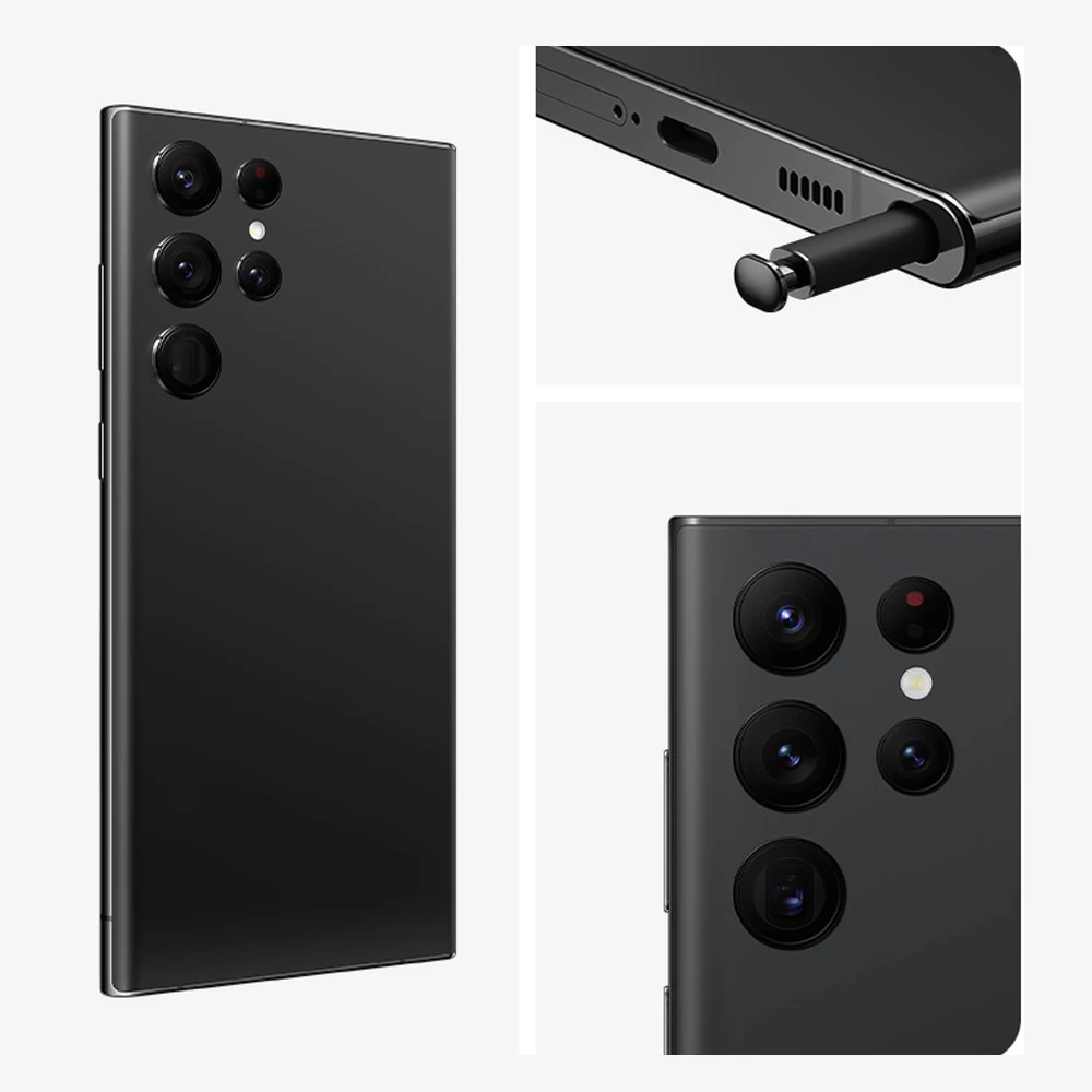 2022 Smartphone for Samsung S22 Ultra 5G original unlocked wholesale Android 12 Global Version 6.8 inch 16G+512 GB Mobile phones