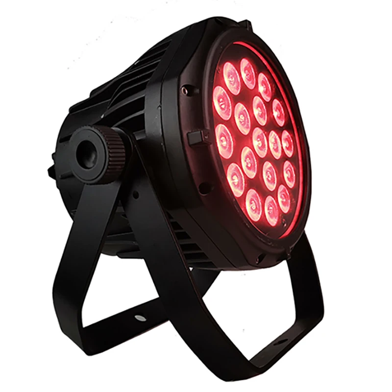 IP65 DJ Par 18*10W LED Stage light waterproof IR Wireless Battery Par RGBW 4IN1 LED Wash Uplight outdoor lights