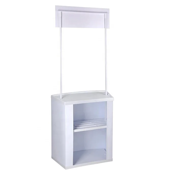 hot sale portable supermarket abs promotion counter display table
