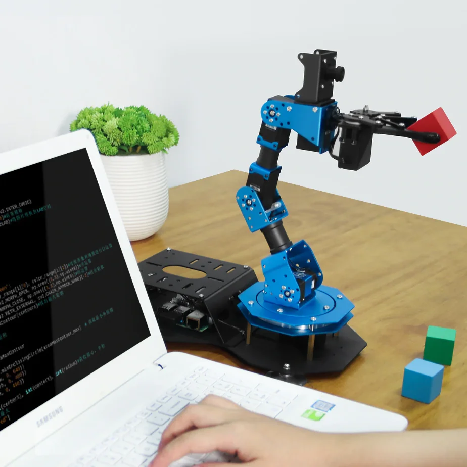 Hiwonder 5DOF робот-манипулятор Arm Python программируемый набор роботов для школьного обучения