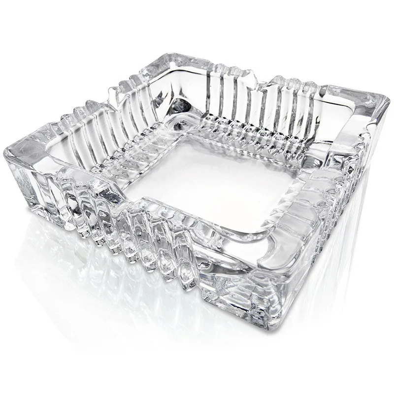Glass Ashtray Colorful Crystal Glass Ashtray
