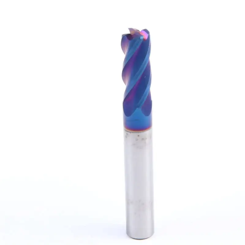 Carbide/HIGH SPEED STEEL/Tungsten Cobalt Alloy Diameter 5mm~6mm Carbide Cnc End Mill HRC 65