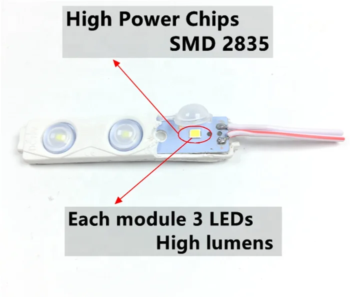  TTW низкая цена IP67 Высокое качество DC 12V 1 5 W 2835 супер яркий светодиодный модуль освещения mini LED ray