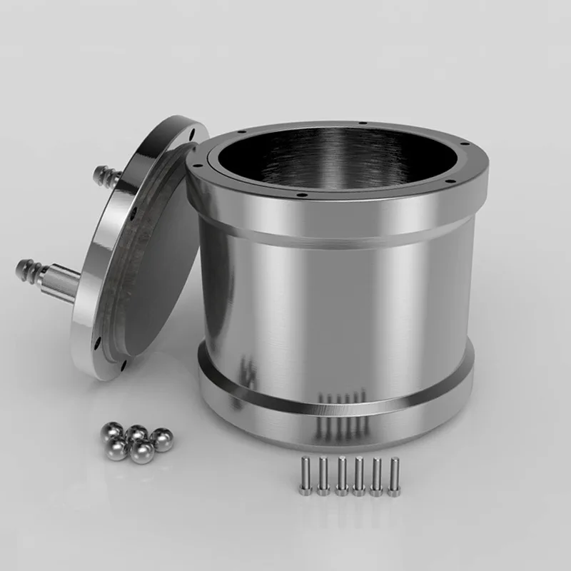 High Polished Tungsten Carbide Ball Mill Grinding Jar For Planetary Ball Mills