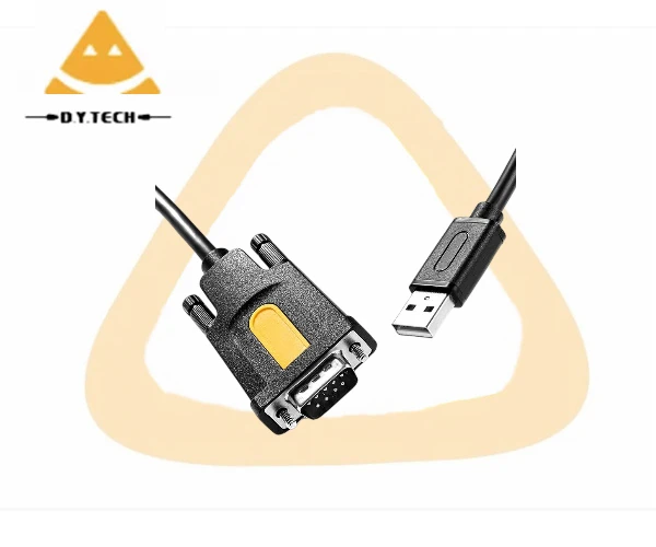 DYTECH Factory direct USB to RS232 DB9 pin FTDI serial cable Converter adapter Cable for computer,printer,tablet,multi function