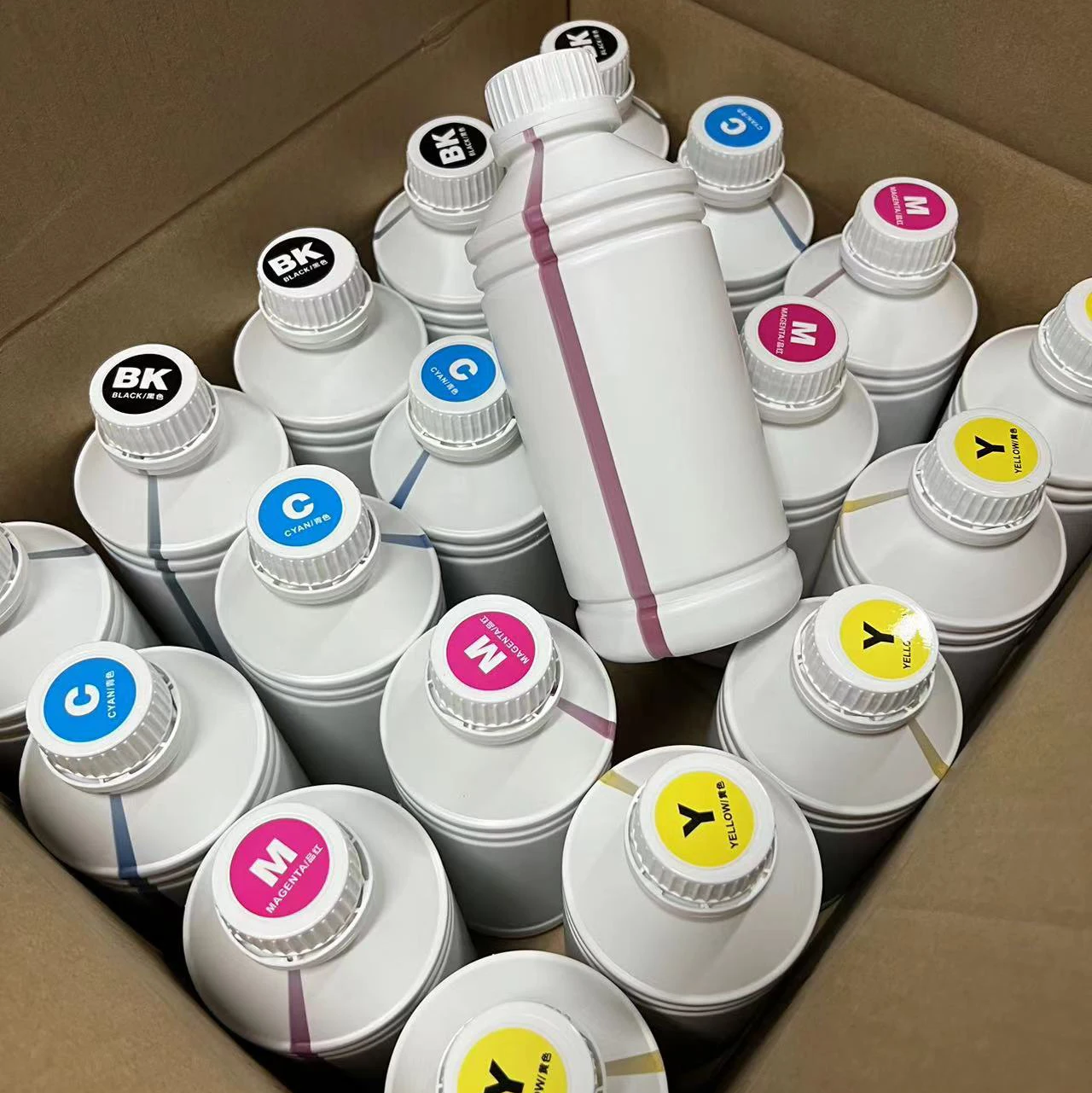 Tinta Dtf белая пленка для переноса изображения типографская краска Текстильные пигментные чернила поставщик лучшего качества Epson L805 L1800 I3200 струйных принтеров