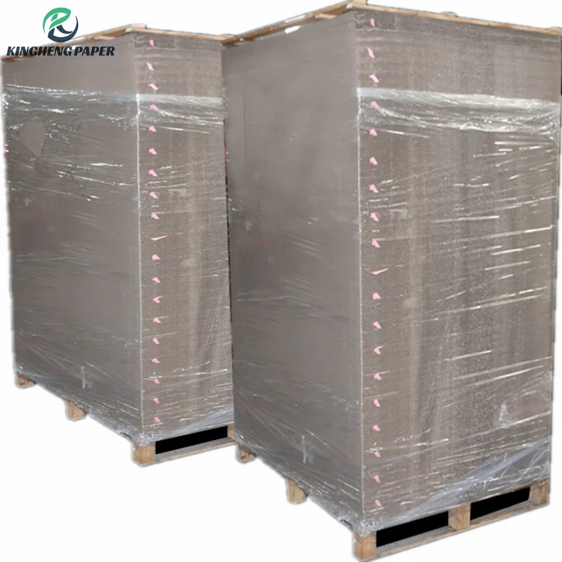 1.5mm Thick 1200GSM Grey Chip Board Double Sides Laminated Grey Board