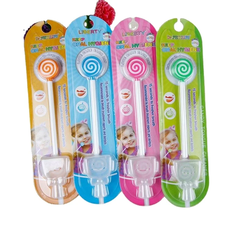 
Candy tongue cleaner /2017 China supplier home use oral care children tongue cleaner 