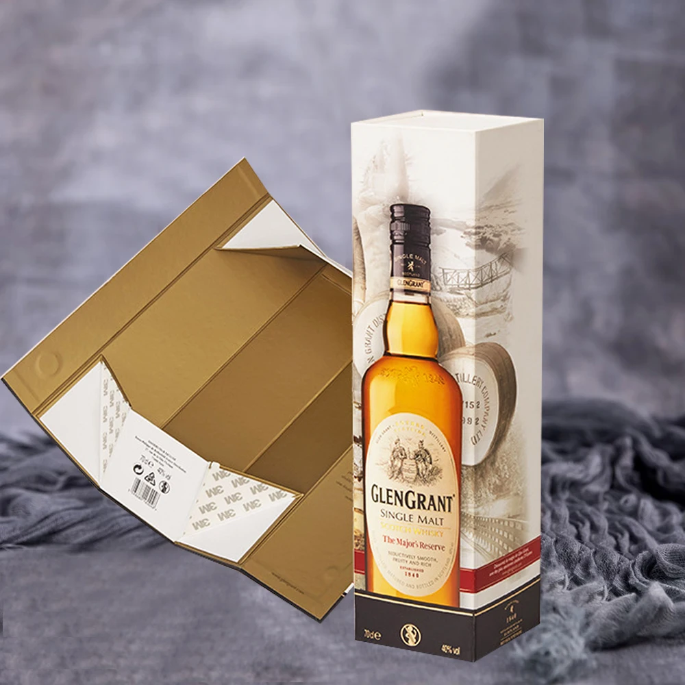 Wine Box Refine Custom Magnetic Wine Box Packaging Whiskey Packaging Luxury Custom