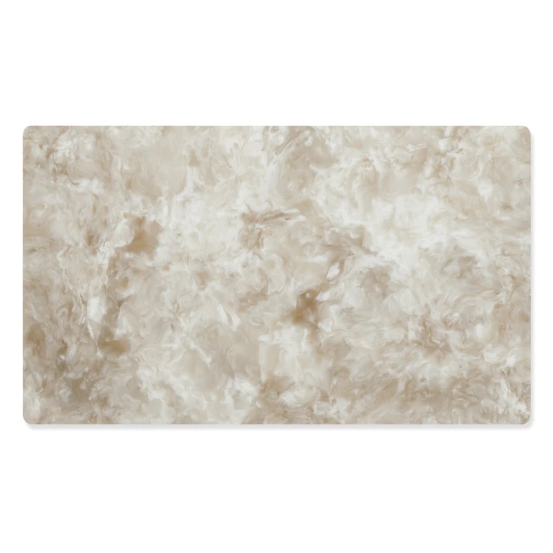 Lightweight Easy Install Artificial Marble Easy Install Big Slab 6-30 mm Solid Surface Marble Sheets
