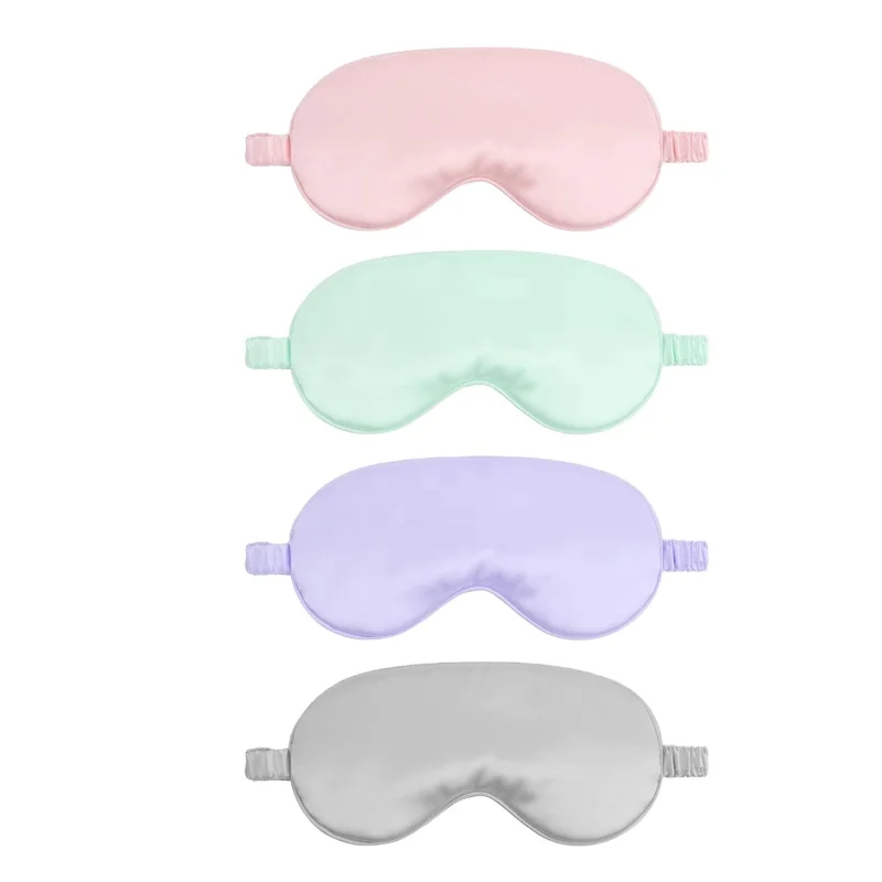Aromatherapy Silk Sleep Eye Mask 100% Silk satin eye pillow for gifts