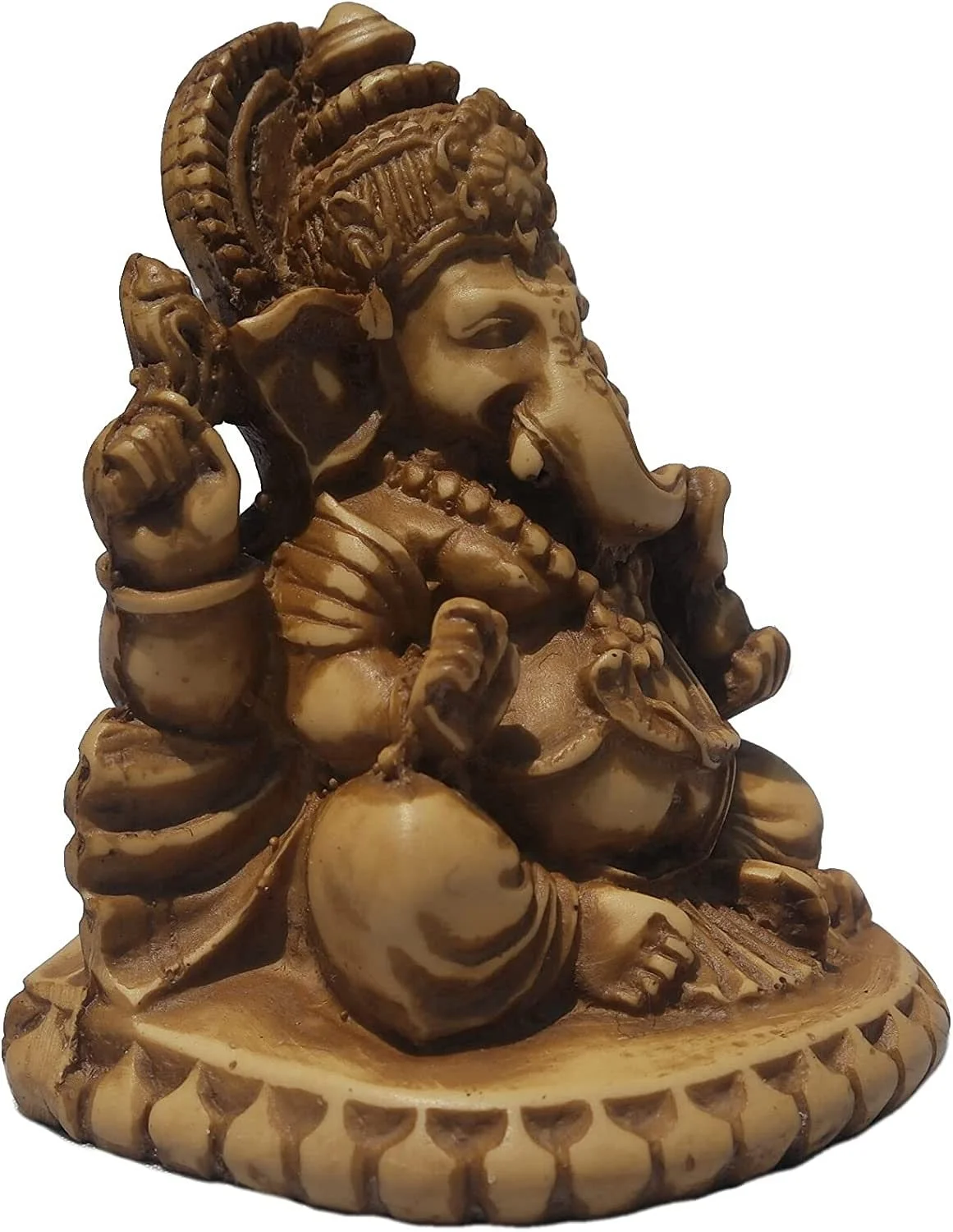 High Quality Resin Small Indian Elephant God Religious Decorative Indian Goddess Souvenir Ganesha Elephant Statue