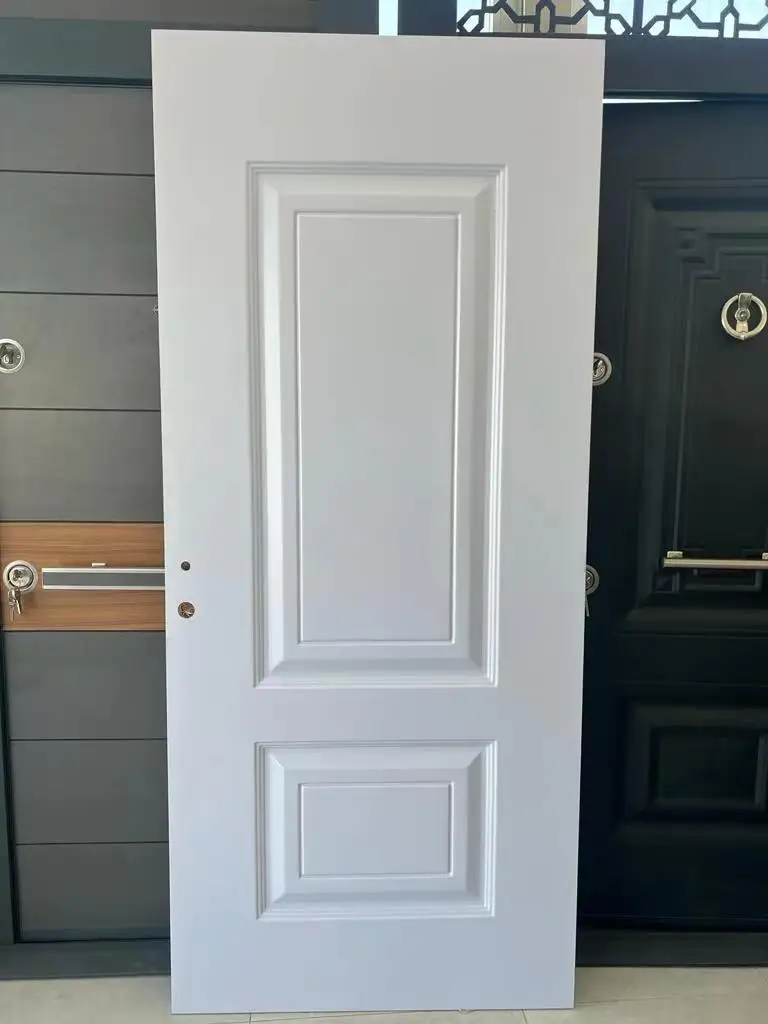 Hot Sale China Factory Water Proof Pre-finished Cheap Interior Bedroom Door WPC Assembly Door House Door