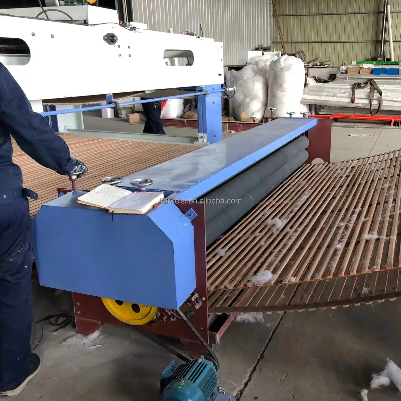 Home Textile Polyester Quilt Wadding Padding Production Line