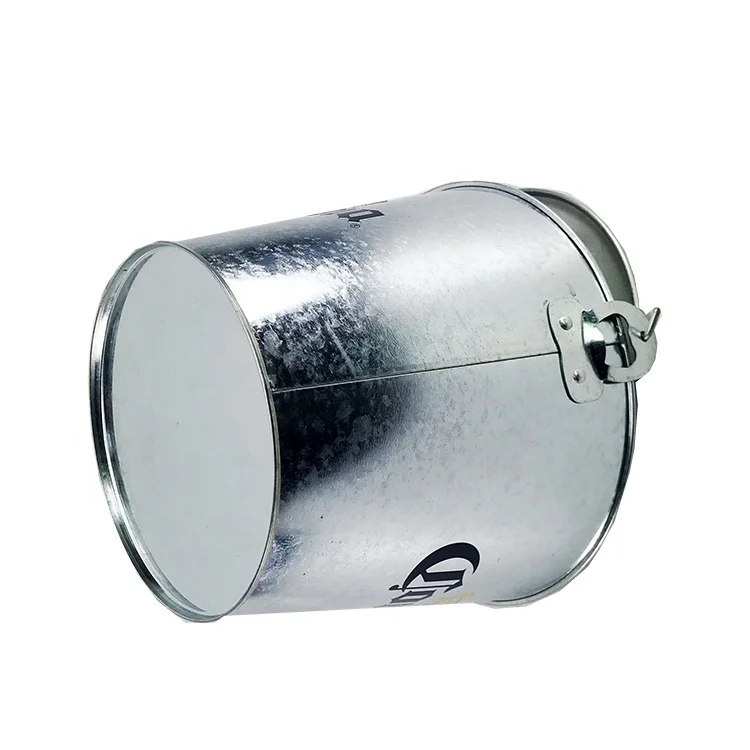 Factory Ice Bucket 5L Large Capacity Wine Cooler Wine Ice Beer Bucket Champagne with Retro Waterproof Metal Carton Minimalist