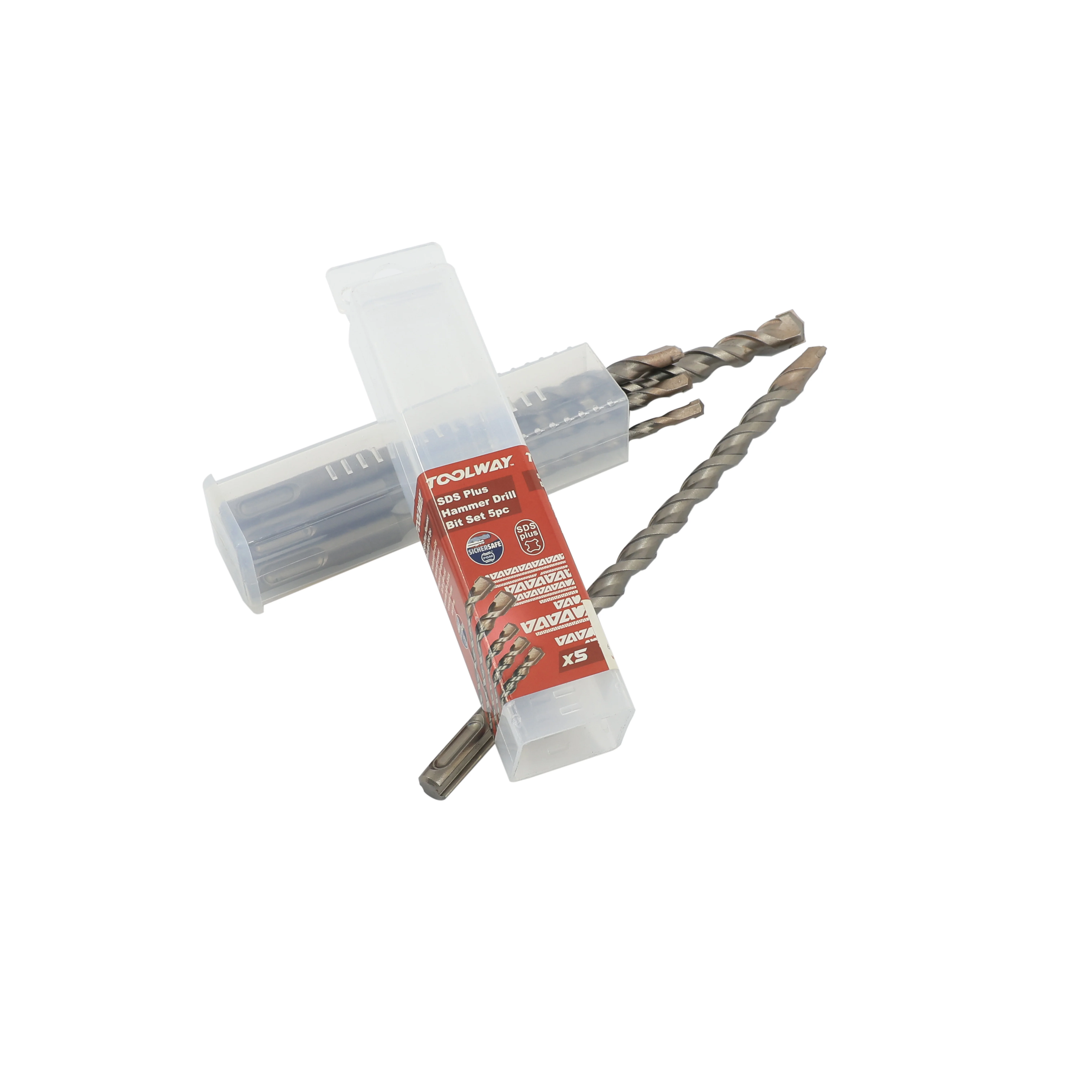Toolway 25*460mm Hammer Bits SDS-plus With 2-cutter Drill Concrete Drilling