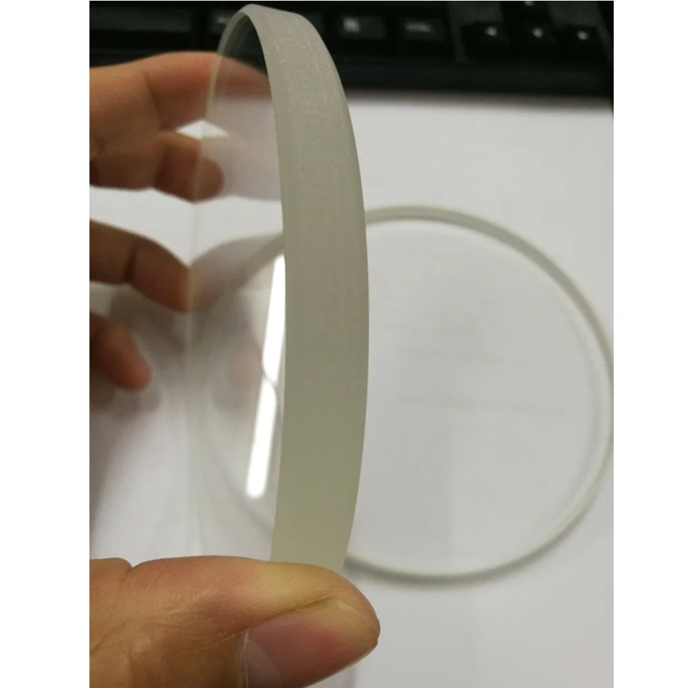 Custom round optical glass blank telescope glass high borosilicate glass