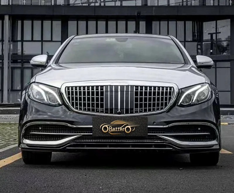 Лучший высококачественный Комплект кузова автомобиля для Mercedes Benz E class w213 2016-2020 в стиле Maybach, передний и задний бампер