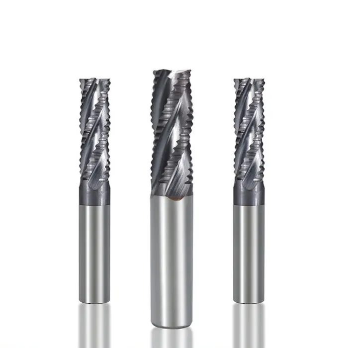 Hss Cobalt  Roughing End Mill For Metal Cutting  dia 6mm