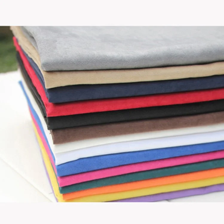 100% Rept Garment Home Textile Peach Skin Waterproof Microfiber Plastic Suede Recycled Fabric