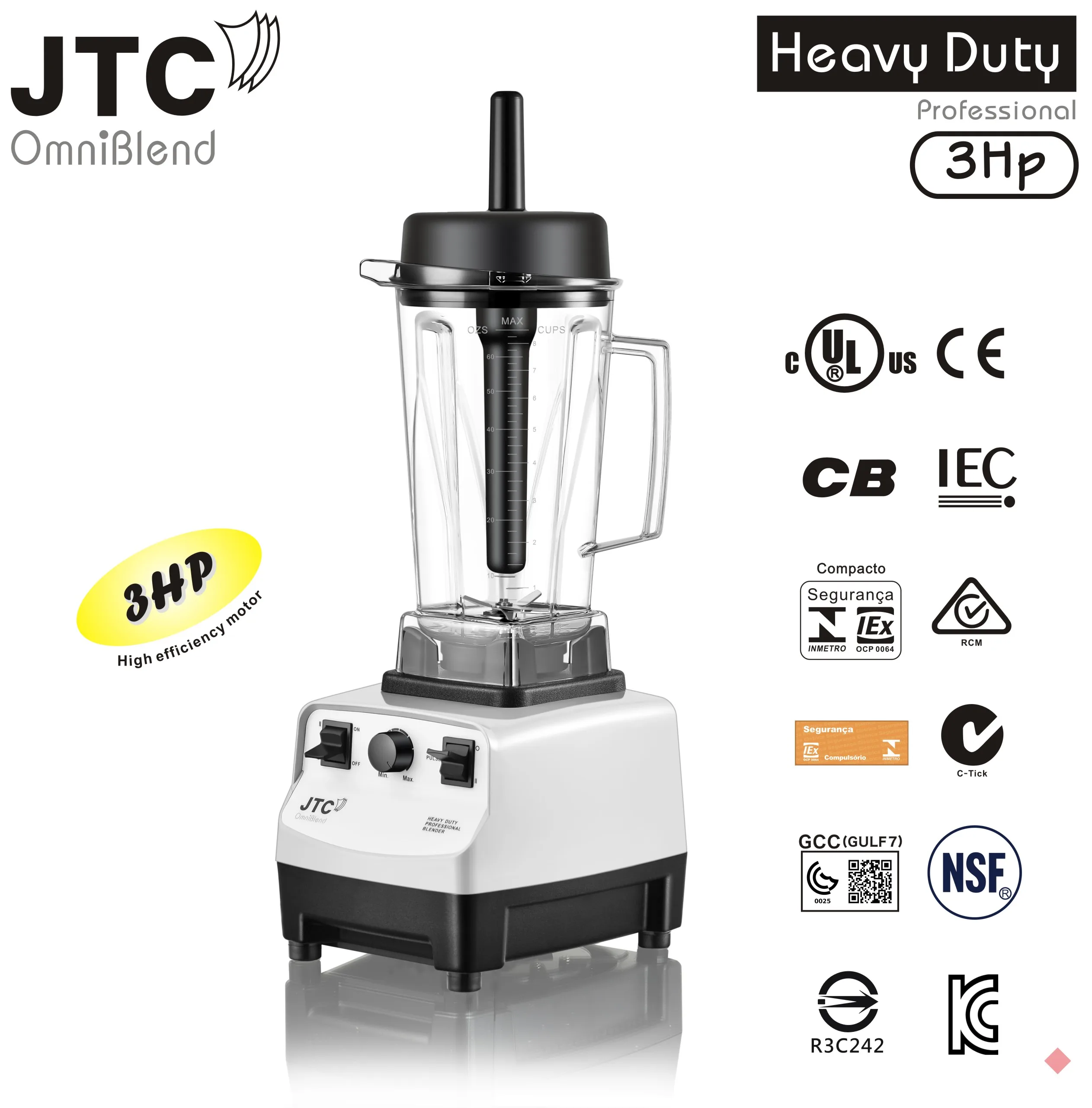 Heavy Duty Commercial Blender/Power Juicer/Smoothie Blender