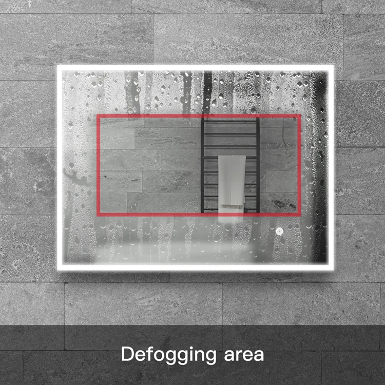 Modern minimalist style New design Bathroom Cabinets Vanity with led mirror