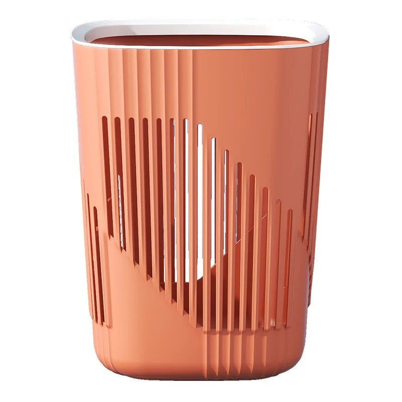 Manufacture Quality Kitchen Plastic Large Capacity Trash Can Bin Modern Garbage Trash Bin for Bathroom