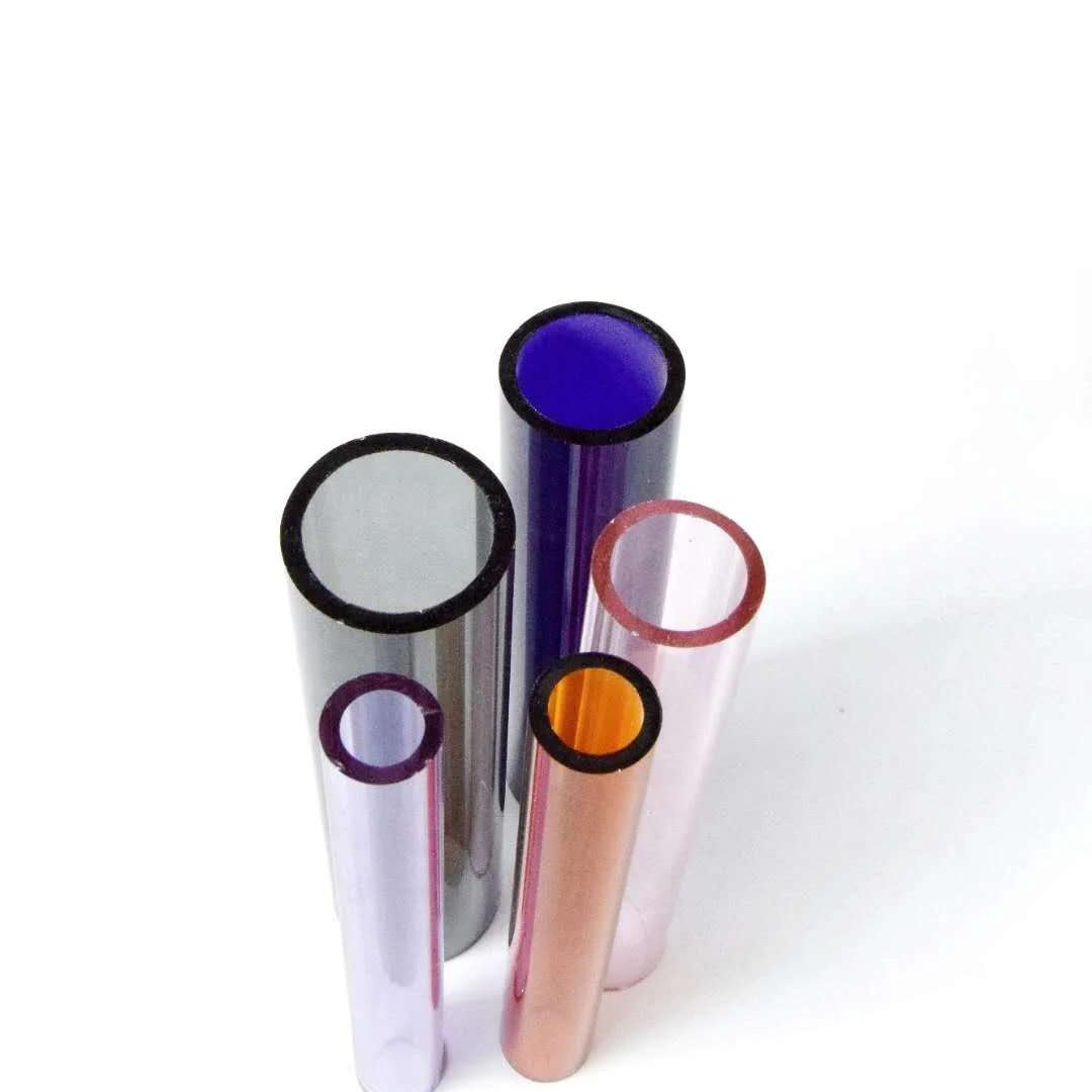 
 Цветная боросиликатная стеклянная трубка 3,3 большого диаметра по индивидуальному заказу, дешево  