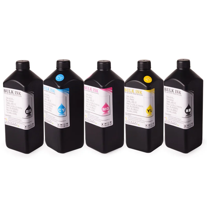TOP QUALITY WITH BEST PRICE LED UV Curable Ink For Epson L1800 L805 L1300 DX4 Inkjet Printer