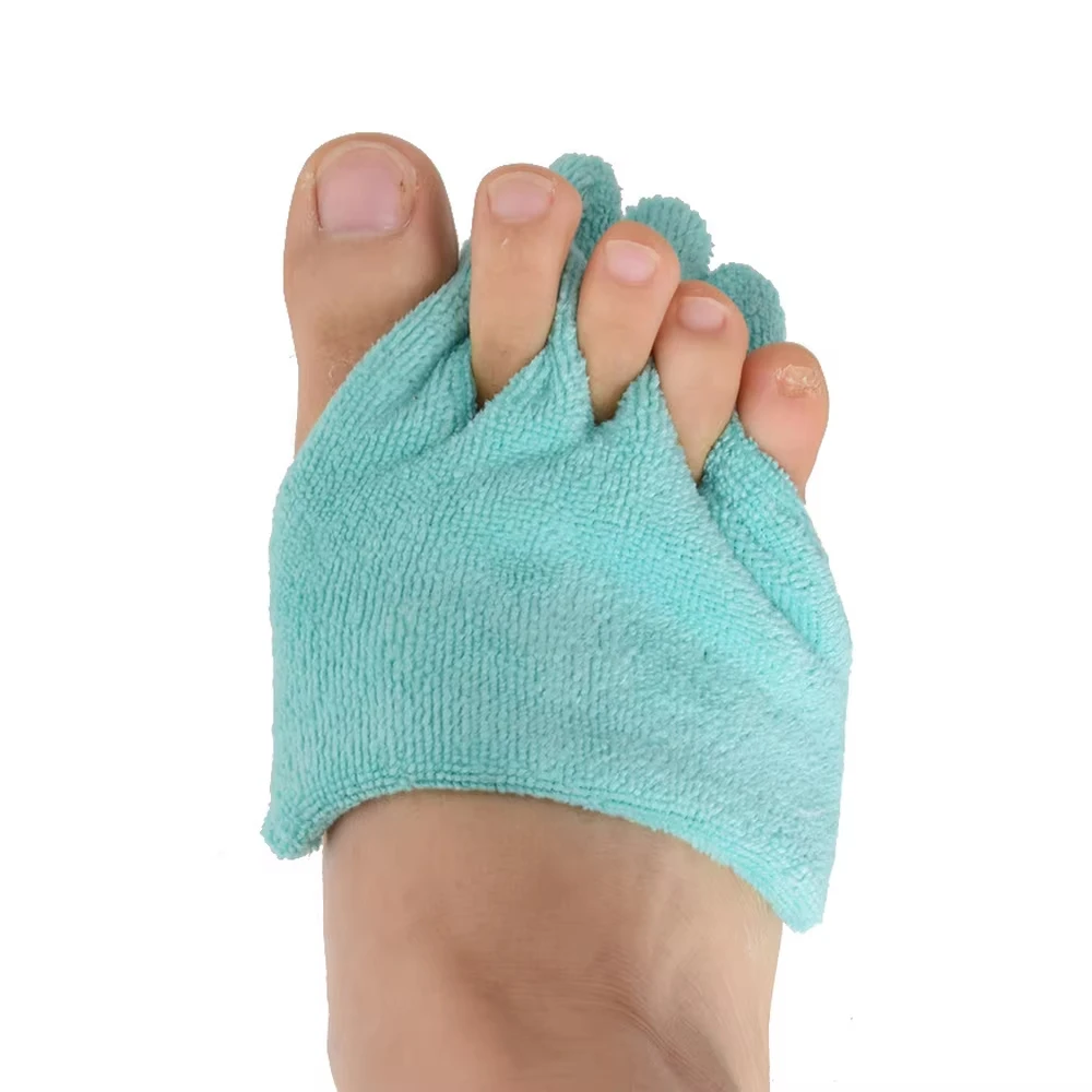 Toe Separators Pads, Finger Contracture Cushions Toe Separator,Bed-ridden Elderly Feet Care Products,Elastic Foot Band Toes Aid