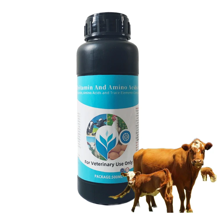 Multivitamins Oral Solution Poultry Amino Acid Supplement Regulate Intestines Increase Animal Growth