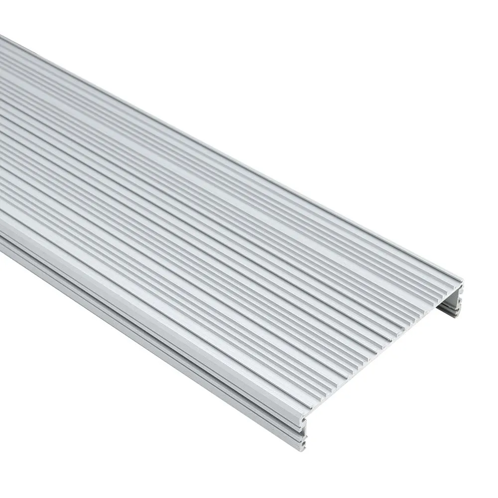 Широкий светодиодный экструзионный канал из алюминиевого профиля для светодиодной ленты