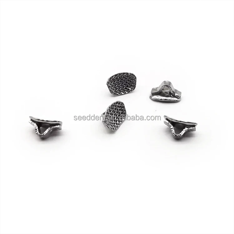 SE-O106 Direct Bond Eyelet Rectangular Lingual Buttons 10pcs/bag