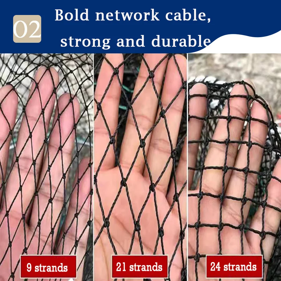 Heavy Duty Crab Pot with Hot Dipped steel Professional fish cage lobster crab  trap